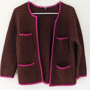 Trina Turk Sweater 100% Merino Wool Size Small